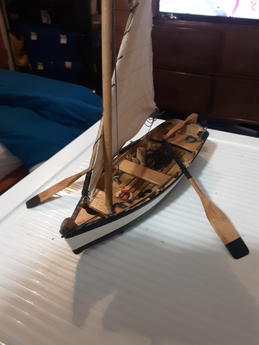 Nauticalia sail boat 22cmx22cm - nauticalia,