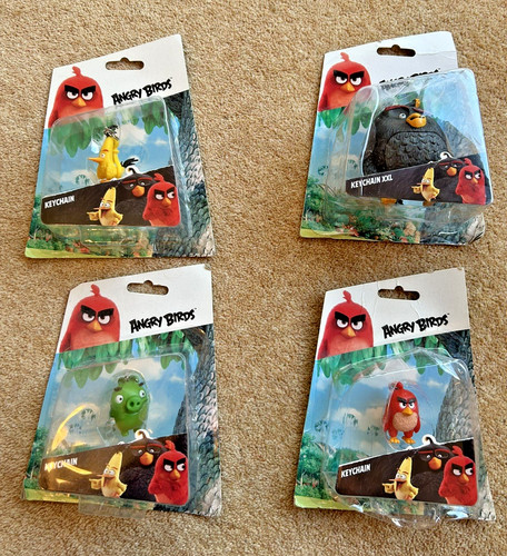 Set angry birds keychains - birds,