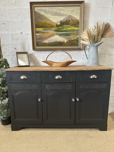 Painted black vintage - painted,