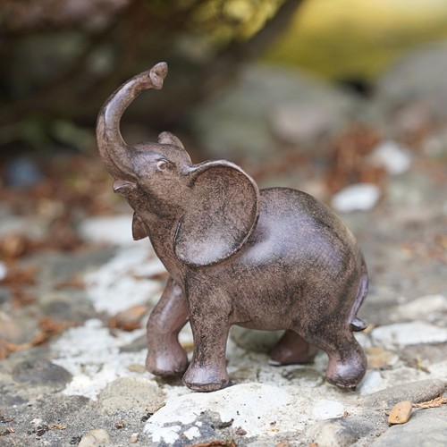 Elephant resin statue - elephant, figurine