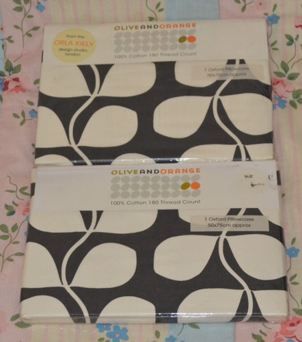 Bnip orla kiely olive orange - orla, &