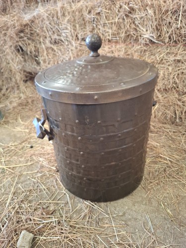 Antique vintage copper coal - vintage,
