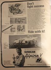 SUNBEAM ALPINE TIGER ADVERT