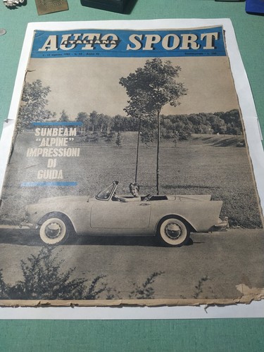 1961 sunbeam alpine - sunbeam, ferrari