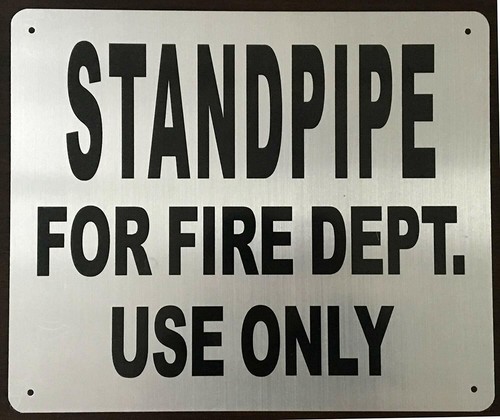 Standpipe for fire - standpipe, department