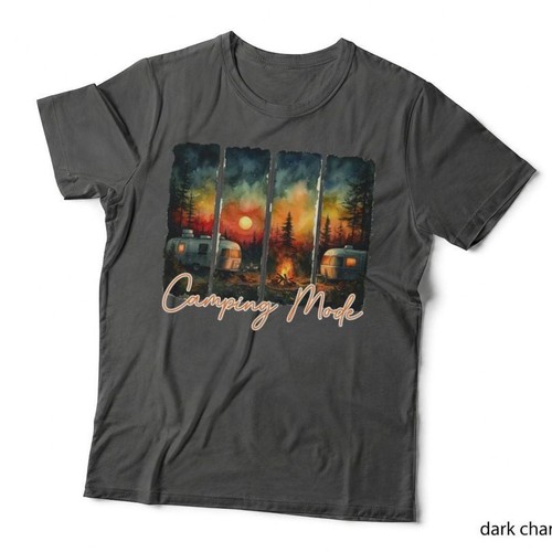 Camping mode shirt - camping,