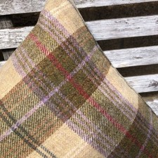 100% pure wool Tweed cushion