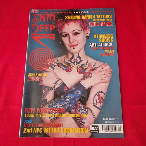 Skin deep tattoo magazine - skin,