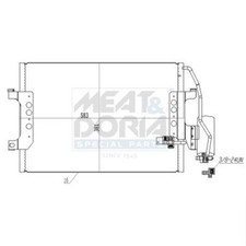 AC Condenser Fits MERCEDES