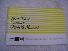 1976   CHEVROLET  CAMARO  NOVA