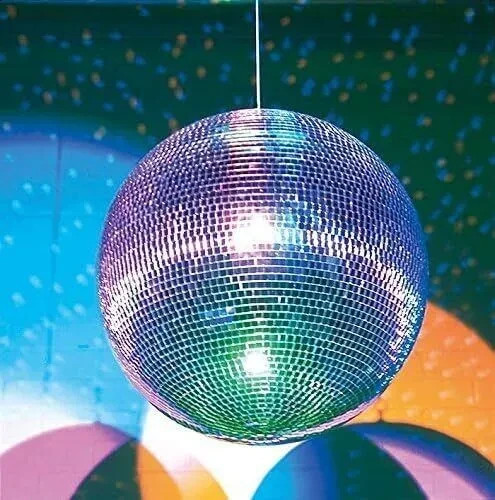 Mirror disco ball silver - mirror,