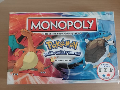 Hasbro monopoly pokemon - pokemon, kanto