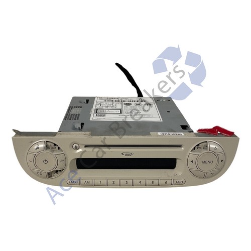 Fiat 500 stereo radio cd - 500,