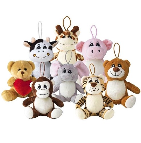 Animal teddy bear soft - 5",