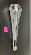 ANTIQUE GLASS CAR HEARSE