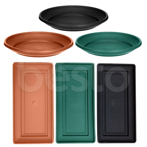 Plant pot saucer - pot, plastic