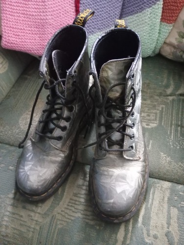 Doc martens silver - doc, metallic