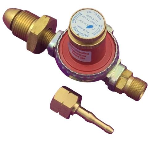 Cylinder propane gas regulator - cylinder,