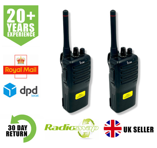 Icom f25 uhf watt walkie - icom,