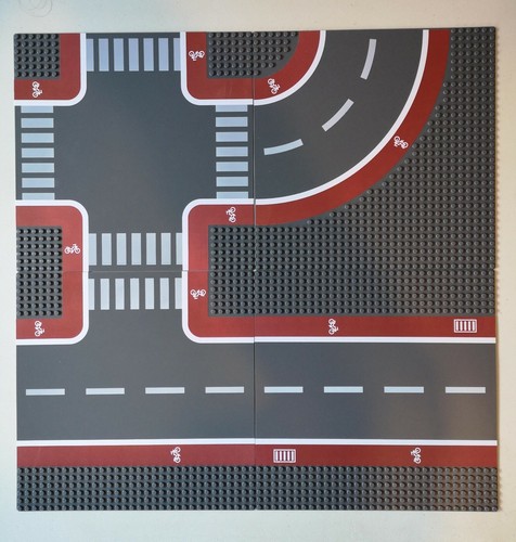 Cycle lanes for lego - lanes, road