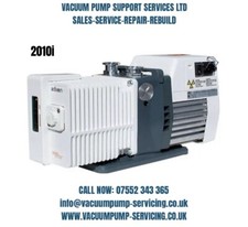 ALCATEL ADIXEN 2010i VACUUM PUMP- WARRANTY-£885 Inc Vat EDWARDS RV8 LEYBOLD