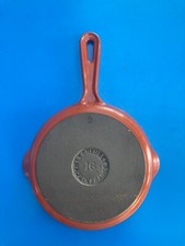 1 skillet pan flat Le Creuset cast iron ø 16 CM BROWN RARE Cooker Oven No. 2