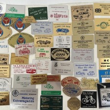 Vintage Rally Badges 1988-2000 Metal Plastic Lot (M)