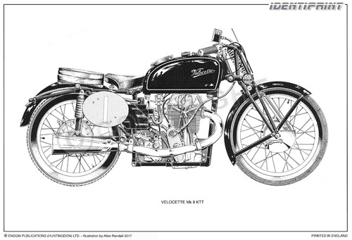 Velocette mk8 ktt classic - ktt,