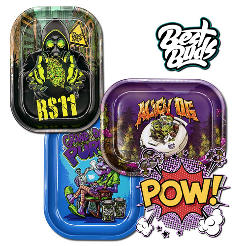 Smokers gift set rolling - rolling, tray