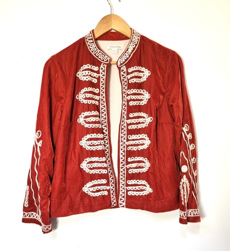 Monsoon jacket size orange - size,