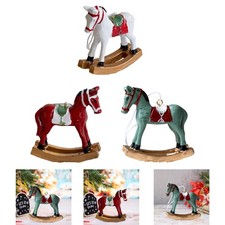 Christmas Horse Statue