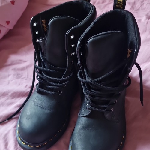Martens black leather - dr.,