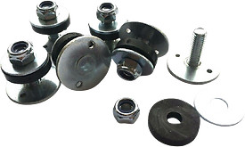 Kart flush floor tray - tray, fitting