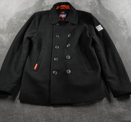 Superdry coat mens 2xl black - 2xl,