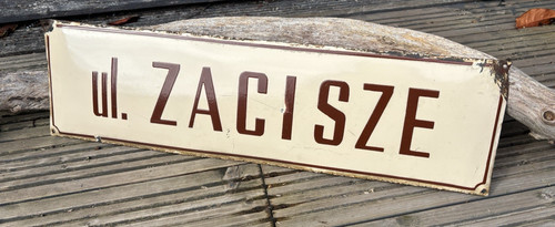 Vintage original polish enamel - polish,