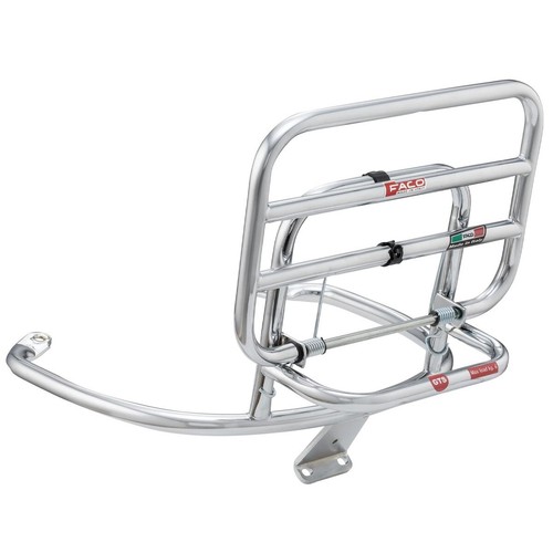 Chrome rear luggage rack - rear,