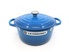 Le Creuset Signature Enamelled Cast Iron Round Casserole Dish 22cm Marseille