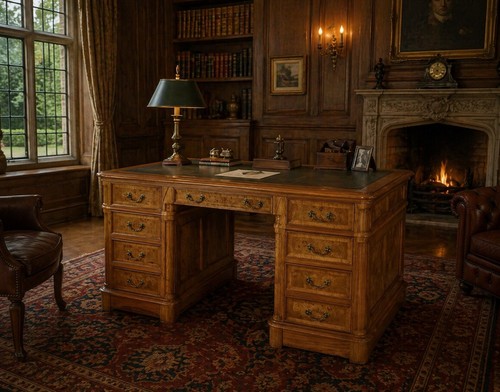 Executive desk solid - executive, in