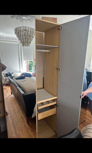 Door mirrored freestanding - 4,