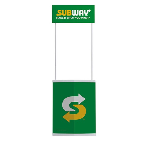 Large promo stand lightweight - stand, -lightweight