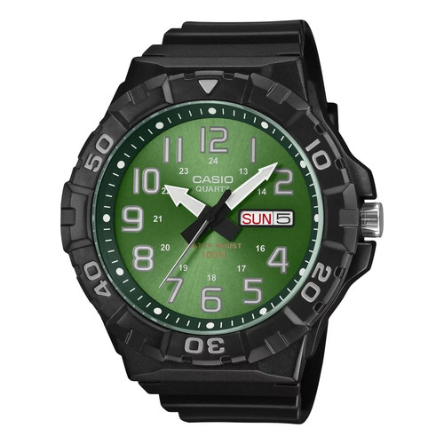 Casio green face series - green,