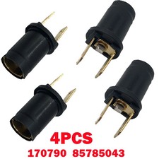 4x Side Light Bulb Holder 170790 For 6V/12V/24V Ba9s 989/233 Car Bulb 85785043