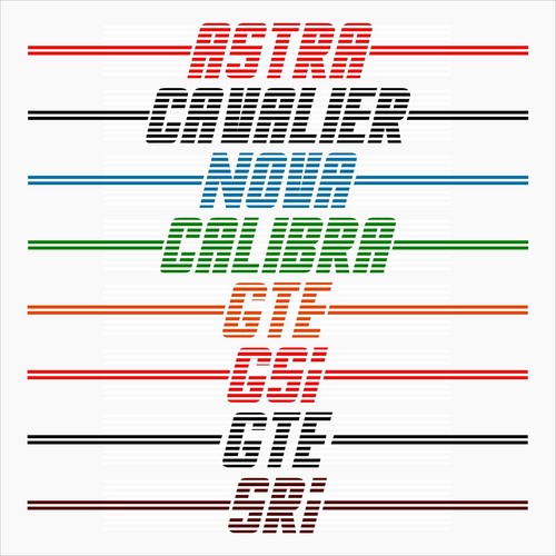 Retro 80s back flash - flash, sticker