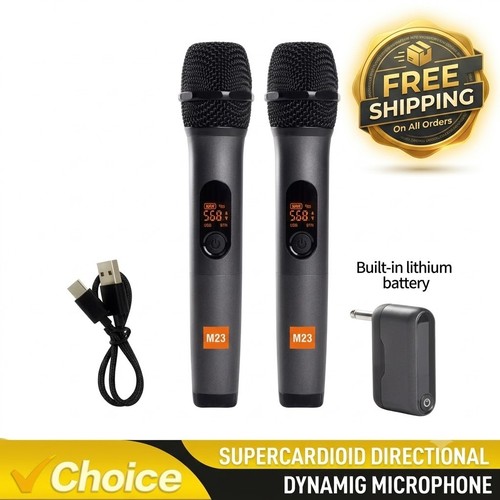 Wireless microphone system set - wireless,