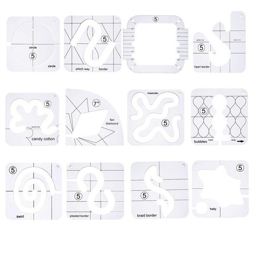 Quilting templates sewing - templates,