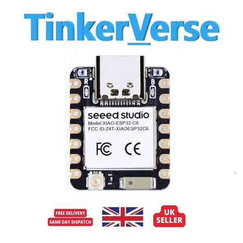 Seeed studio xiao esp32c6 - studio, mcu