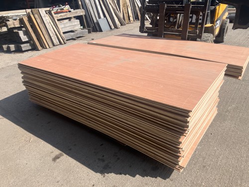 Reclaimed 12mm hardwood - , faced