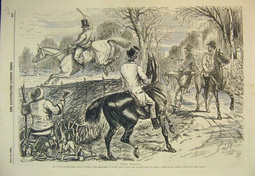 Original old antique print - original,
