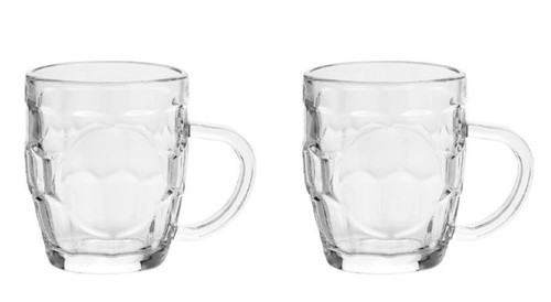 Dimpled beer tankard - beer,