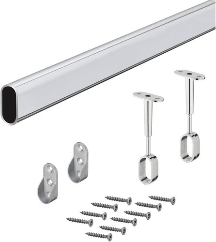 Clothes rail oval cabinet - rail,